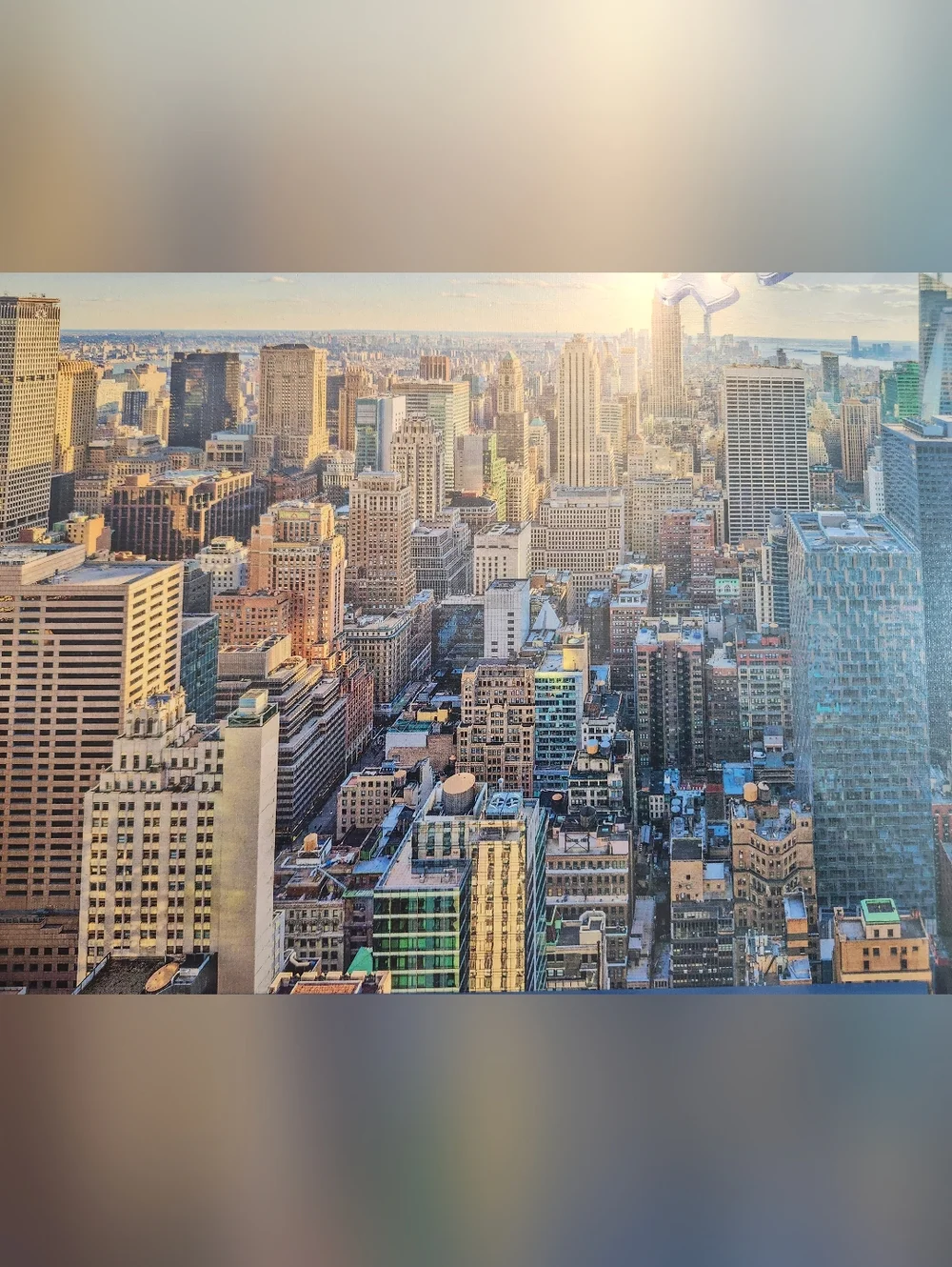 New Ravensburger View Over New York 2000 Piece Panorama Puzzle in Blue/Gray. - Picture 2 of 11